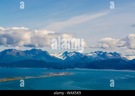 Homer Spit, Kenai Fjords National Park, Alaska, USA. Stock Photo