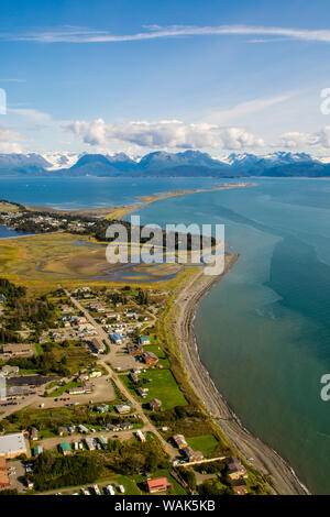 Homer Spit, Kenai Fjords National Park, Alaska, USA. Stock Photo