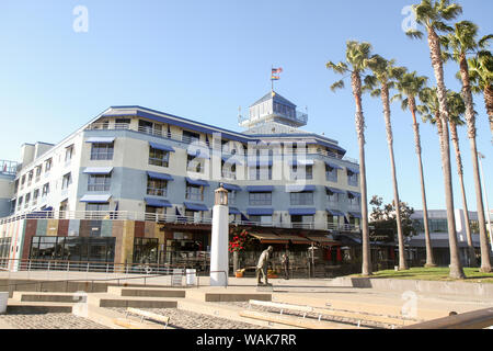 Waterfront Hotel, Jack London Square, Oakland, California, USA. Stock Photo
