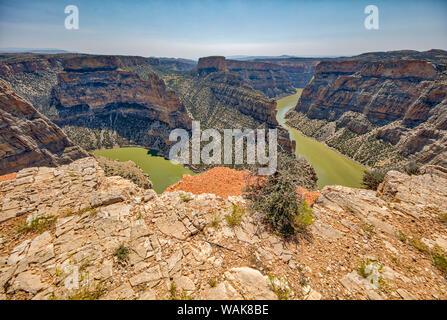 USA, Wyoming, Bighorn Canyon National Recreation Area. Landscape with Bighorn River. Credit as: Fred Lord / Jaynes Gallery / DanitaDelimont.com Stock Photo