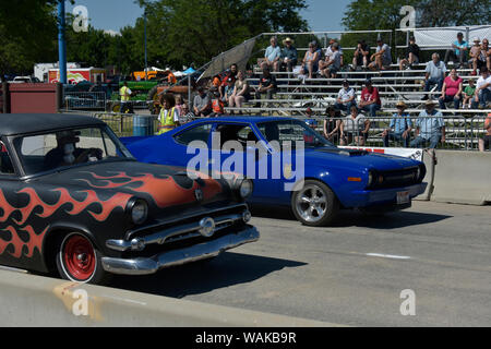 Holeshot Nationals drag race, Boise, Idaho, USA. (Editorial Use Only) Stock Photo