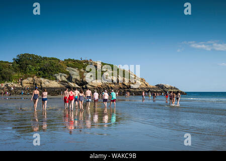 USA, Massachusetts, Cape Ann, Gloucester. Salt Island Stock Photo