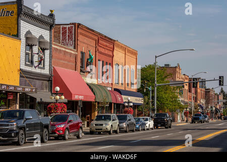 Downtown Kalispell, Montana, USA Stock Photo - Alamy