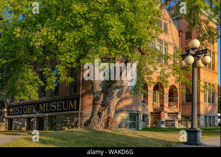 Central School History Museum in Kalispell, Montana, USA Stock Photo