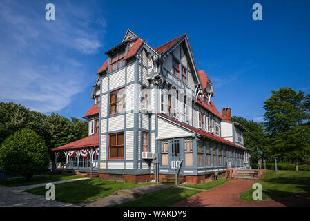 USA, New Jersey, Cape May. Emlen Physick Estate historic home Stock Photo