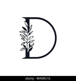 Gothic font letter D . Vintage design font. Text symbol antique calligraphy  old lettering retro style. Character in old Gothic style with pattern  inside. Stock Vector by ©virgo_star 181374908