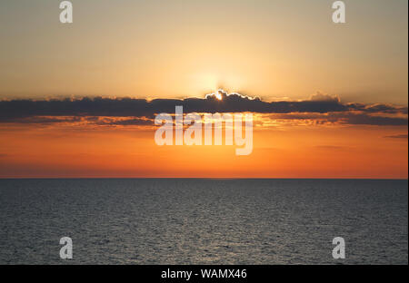 Black sea in Anapa. Krasnodar Krai. Russia Stock Photo