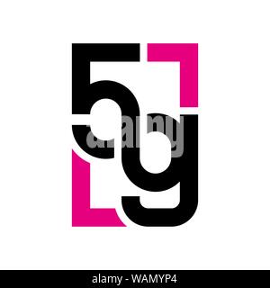 5G network wireless technology vector illustration. High-speed mobile Internet. Using modern digital devices. EPS 10 Stock Vector