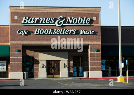 A Logo Sign Outside Of A Barnes Noble Retail Store Location In