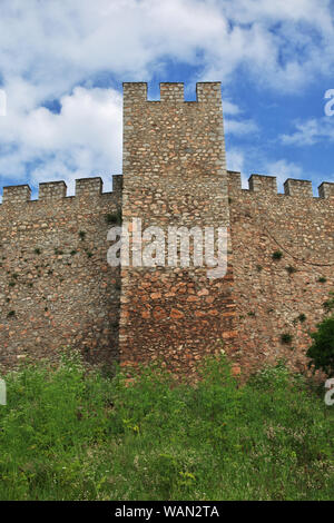 Castle in Orchid city, Macedonia Stock Photo