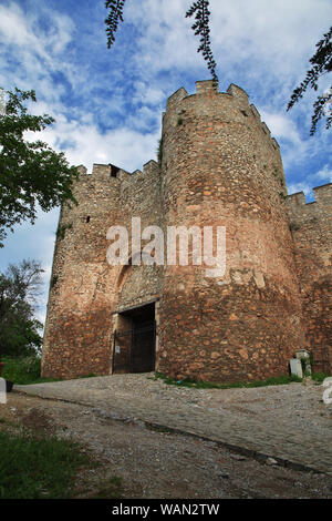 Castle in Orchid city, Macedonia Stock Photo