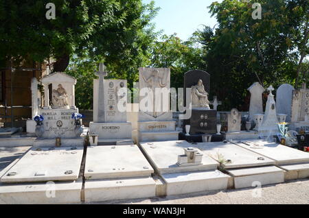 Santa Maria Addolorata Cemetery, Addolorata Cemetery, Paola malta Stock Photo