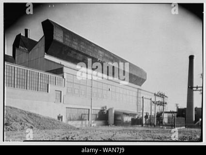 Corning Glass Works, Parkersburg, West Virginia. Stock Photo