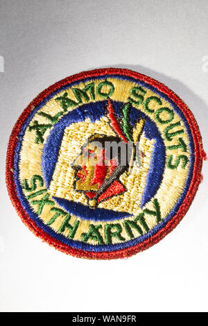 Alamo Scouts, Special Forces Unit Patch, WWII, USA Stock Photo