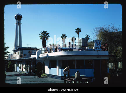 Crossroads of the World, Sunset Boulevard, Hollywood, California Stock Photo