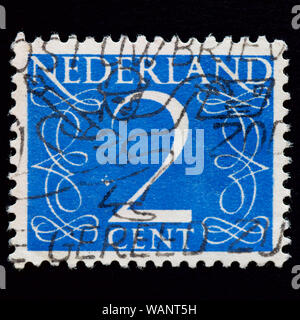 Netherlands Postage Stamp - Numeral