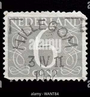 Netherlands Postage Stamp - Numeral