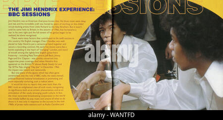 CD: The Jimi Hendrix Experience "BBC Sessions", released on MCA Records on June 2, 1998. Stock Photo