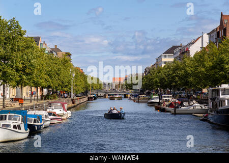 Christianshavn District in Copenhagen, Denmark Stock Photo