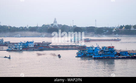 When we traveling to Sagaing Division, Myanmar. Stock Photo