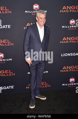 WESTWOOD, CA - AUGUST 20: Danny Huston attends the LA Premiere of Lionsgate's 'Angel Has Fallen' at Regency Village Theatre on August 20, 2019 in Westwood, California. Stock Photo