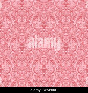 Polygonal geometrical floral triangle pattern background - color abstract gradient vector design Stock Vector