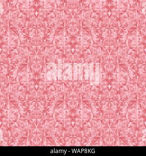 Polygonal geometrical floral triangle pattern background - color abstract gradient vector design Stock Vector