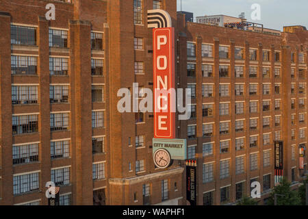 Ponce City Market, Atlanta, Georgia Stock Photo