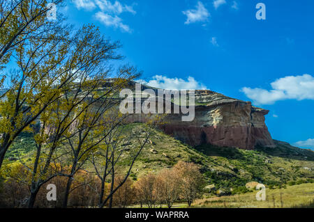 Mushroom Rocks in the Golden Gate Highlands National Park in Clarens in ...