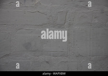 white wall. Whitewashed brick wall. Background Stock Photo