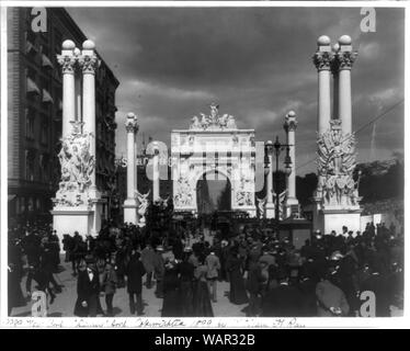 Dewey Arch, New York City Stock Photo