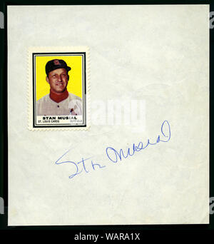 Stan The Man Musial - Autographed Signed Baseball