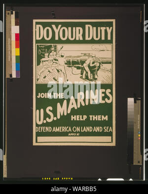 U.S. Recruitment Poster, 