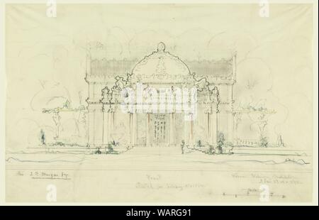 Morgan Library Addition Pierpont Morgan Library New York new addition by Renzo Piano Stock ...
