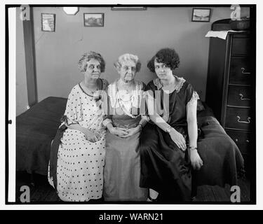 Dr. Cora Smith King, Mrs. Emma Barnes Smith, Miss Sylvia Smith King, 8