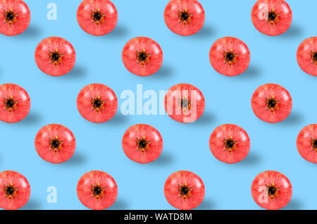 Trendy Pattern done with fresh fruits background Stock Photo