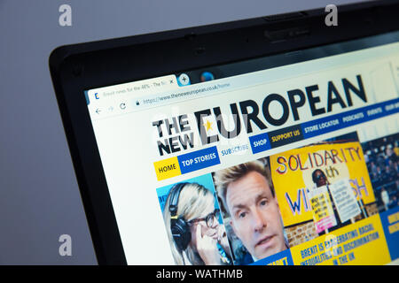 The new European Website The new European Website