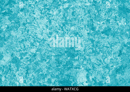 Abstract turquoise pattern with paint stains. Mottled painted card. Art product, aquarelle painting in modern style. Template of green banner. Bright Stock Photo