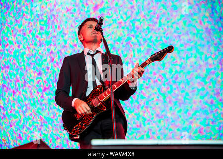 Biddinghuizen, Netherlands 18th august 2019  Franz Ferdinand perform live at Lowlands Festival 2019 © Roberto Finizio/ Alamy Stock Photo