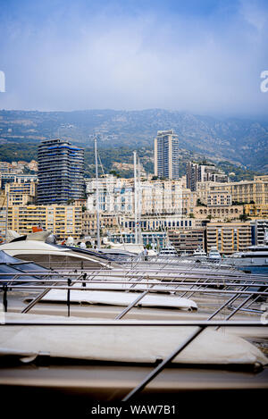 Monte Carlo Skyline Stock Photo