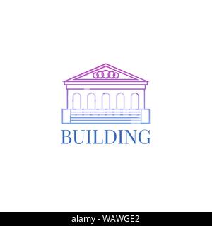 Building logo and building icon. Vector design template. EPS10 Stock Vector