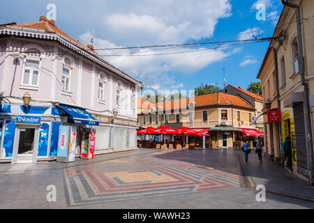 Korzo, Turalibegova, Old town, Tuzla, Bosnia and Herzegovina Stock Photo