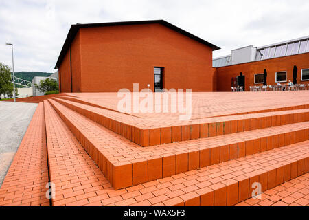 Vitra Campus Schaudepot by architects Herzog & de Meuron. Weil am Rhein, Germany. Stock Photo