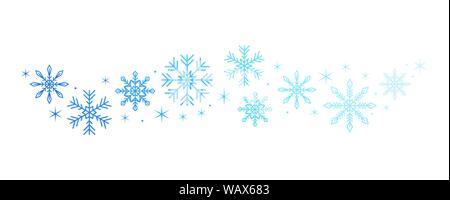 Falling Glowing White Xmas Snow Glitter Stock Vector (Royalty Free)  536945191