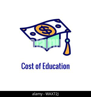 Student Education Icon - imagery depicting the education process and ...