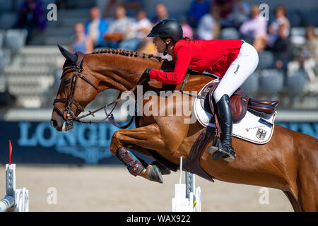 Simone Blum GER with DSP Alice during the Longines FEI Jumping