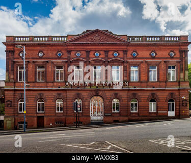 Anglia Televison Headquarters HQ and studio space in Anglia House Norwich. Anglia House was formerly the Norwich Agricultural Hall. Stock Photo