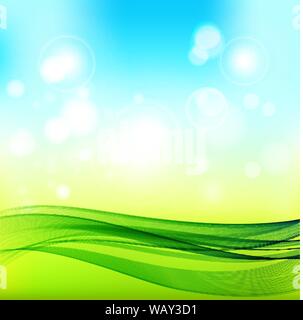 Abstract spring background Stock Vector