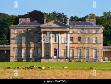 Attingham Park Hall, near Shrewsbury, Shropshire. Stock Photo