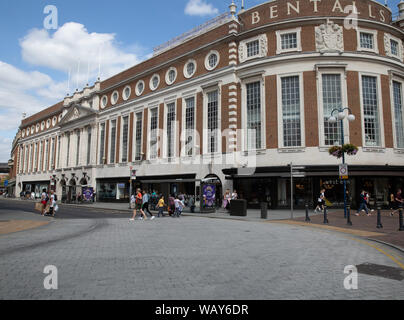 Bentalls Department store was established in 1867 and is Grade II listed building. Stock Photo